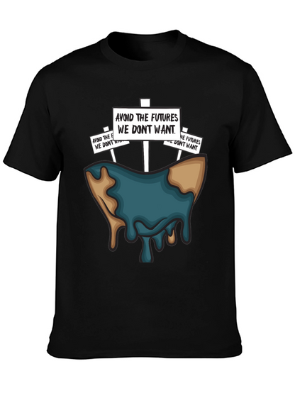 Climate Change Awareness T-Shirt - Avoid the Futures