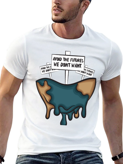 Climate Change Awareness T-Shirt - Avoid the Futures