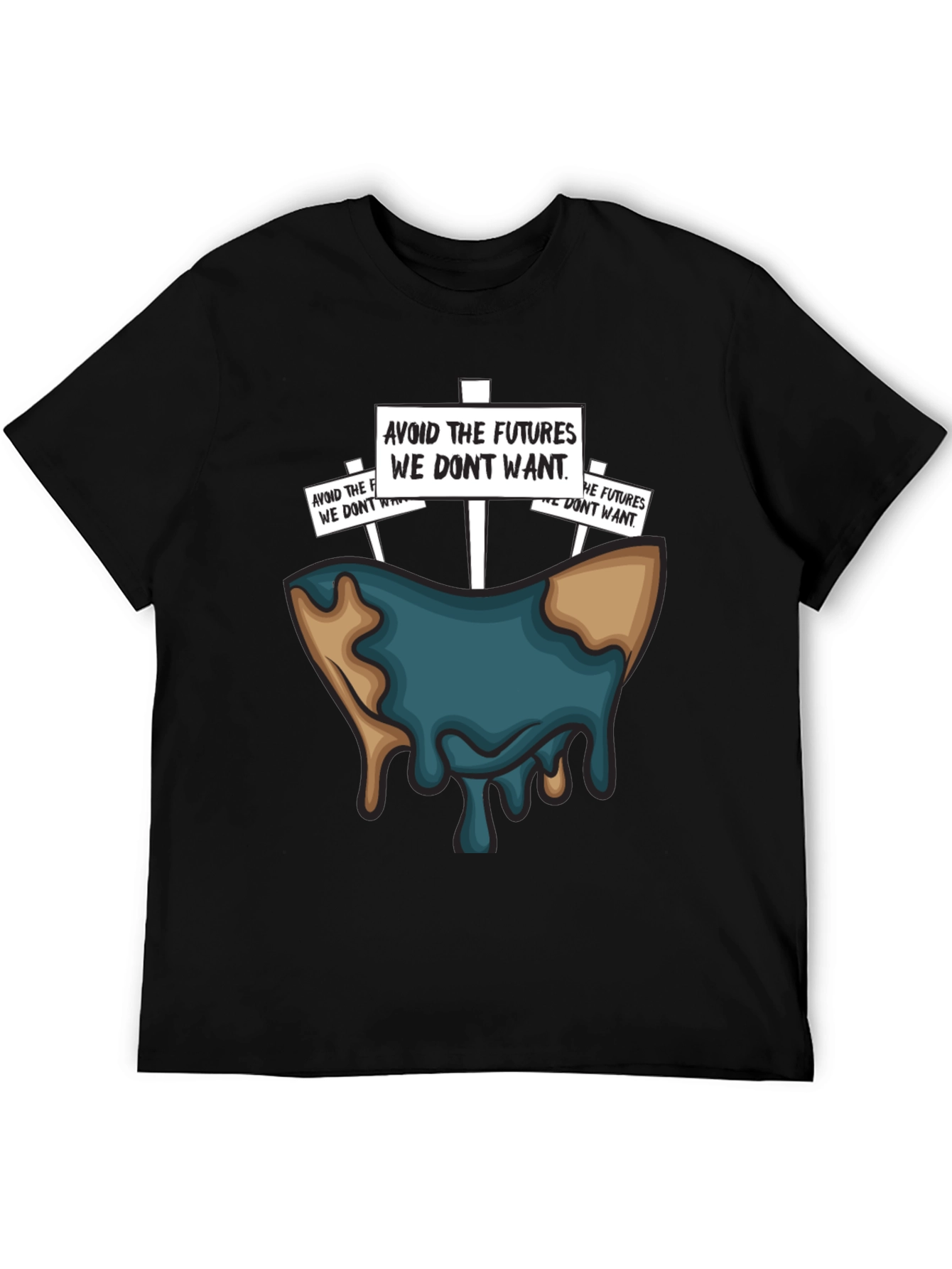 Climate Change Awareness T-Shirt - Avoid the Futures