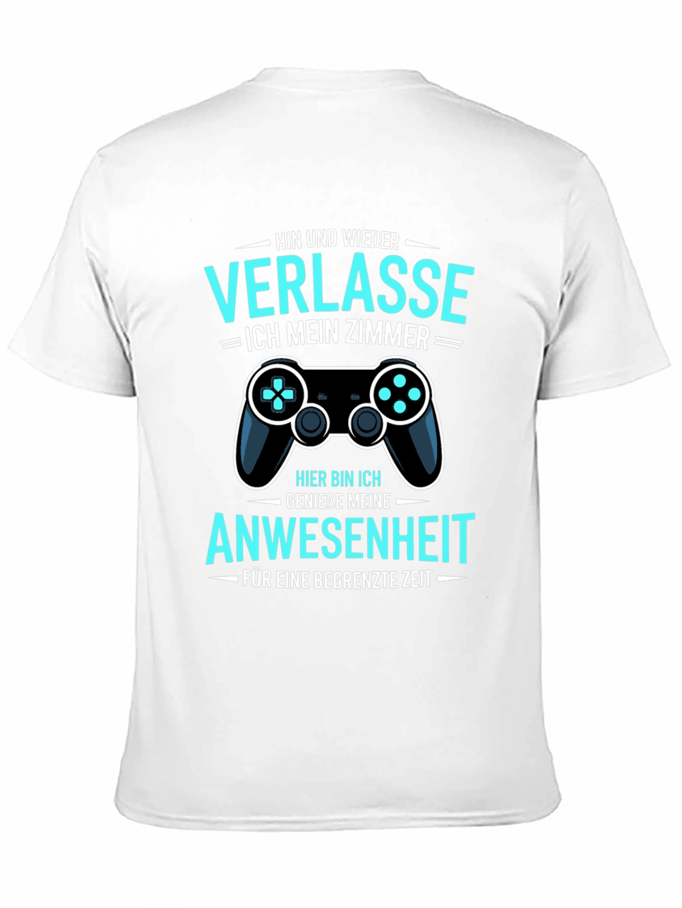 Gamer Humor T-Shirt: Verlasse Ich Mein Zimmer