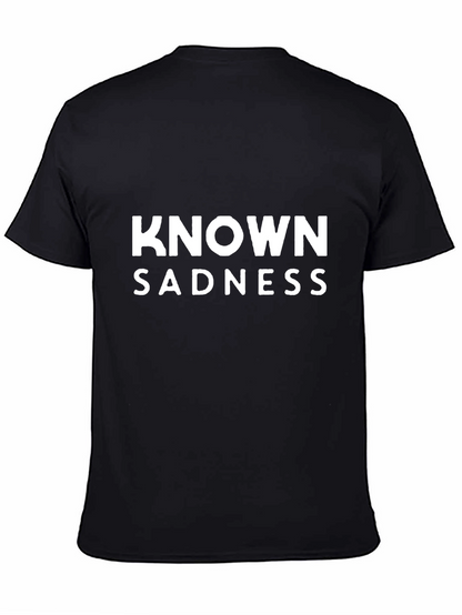 Known Sadness T-Shirt - Black Graphic Tee