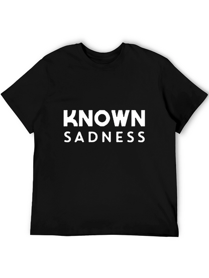 Known Sadness T-Shirt - Black Graphic Tee