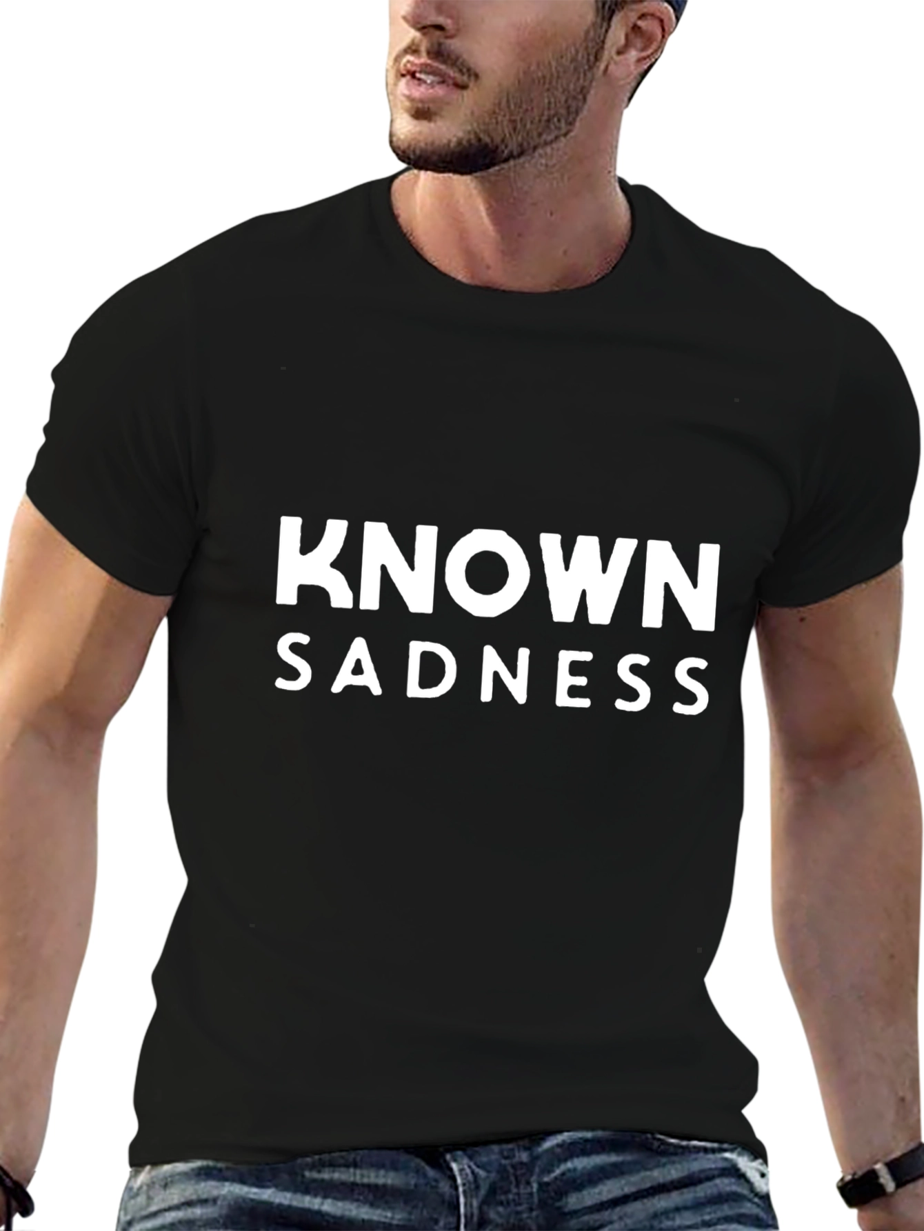 Known Sadness T-Shirt - Black Graphic Tee