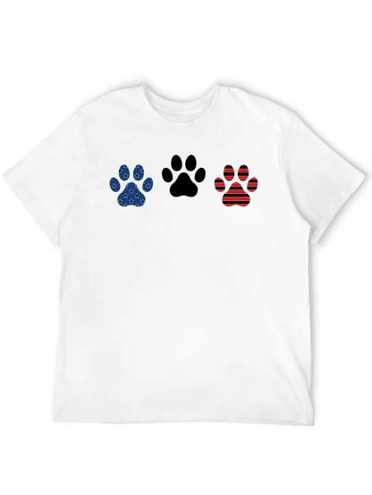Patriotic Paw Print T-Shirt