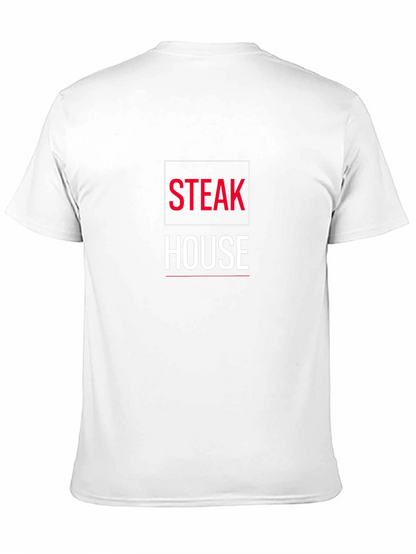 Steak House Graphic Print T-Shirt