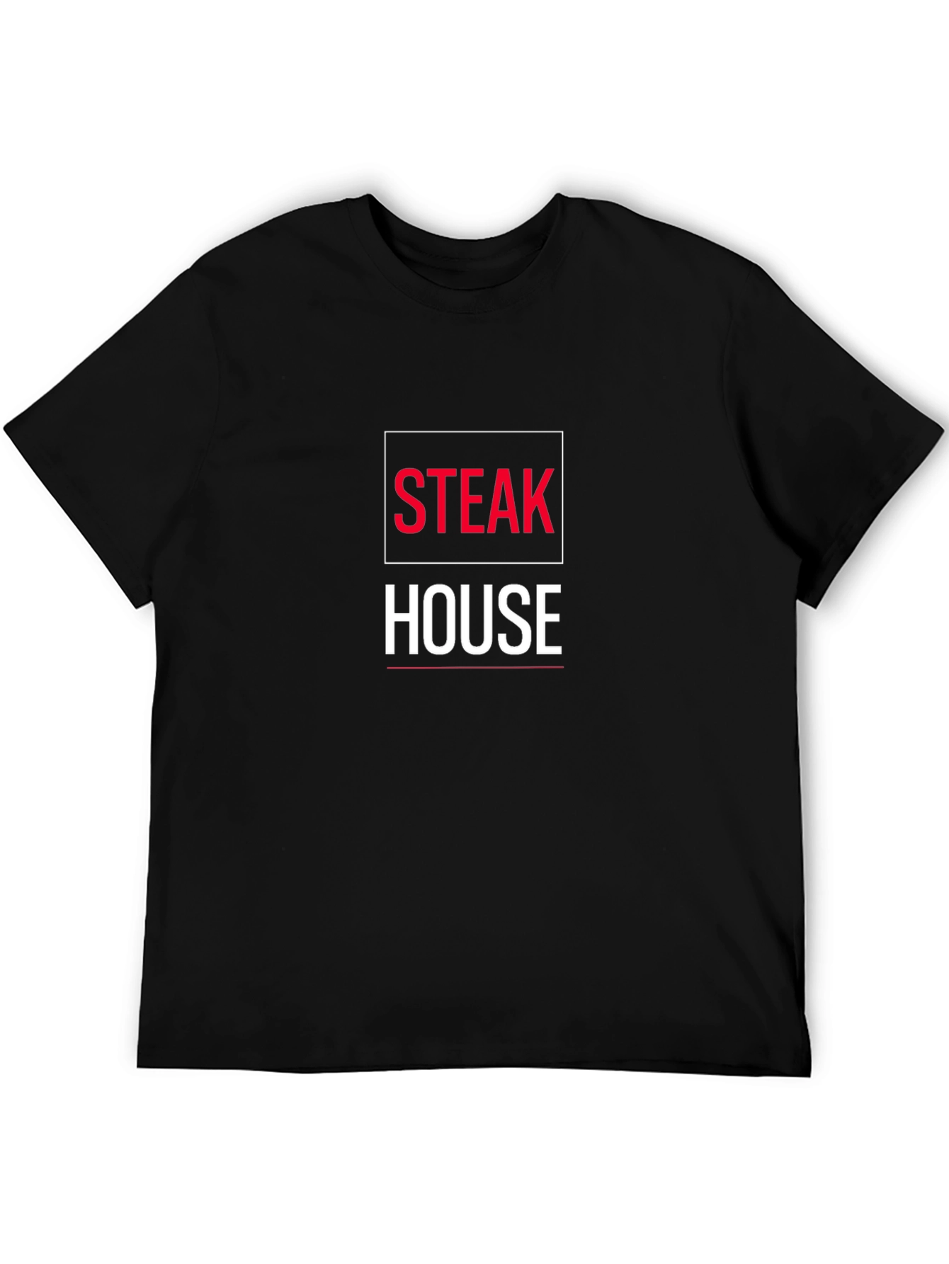 Steak House Graphic Print T-Shirt
