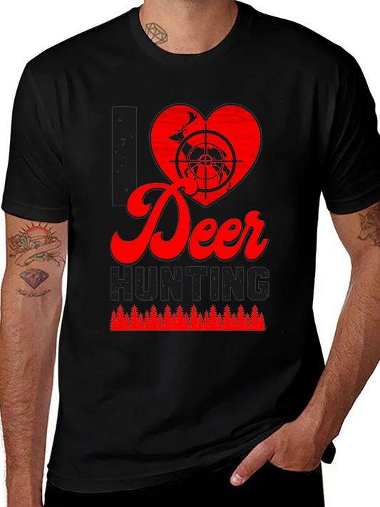 I Love Deer Hunting T-Shirt