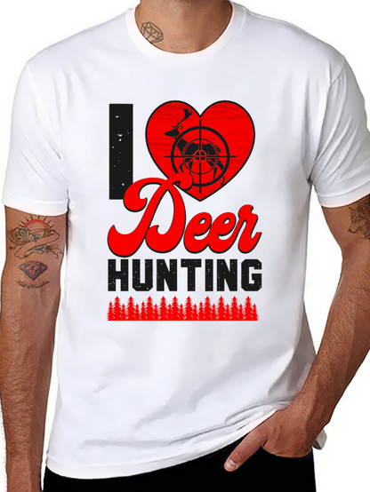 I Love Deer Hunting T-Shirt
