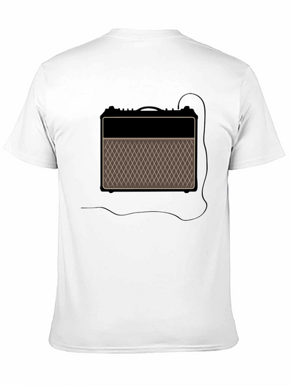 Retro Amp Graphic T-Shirt - Classic Sound Style