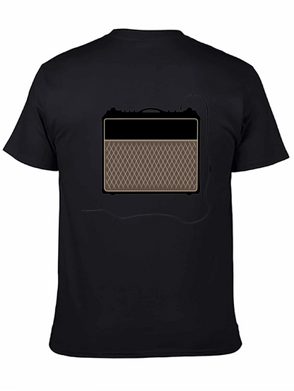 Retro Amp Graphic T-Shirt - Classic Sound Style