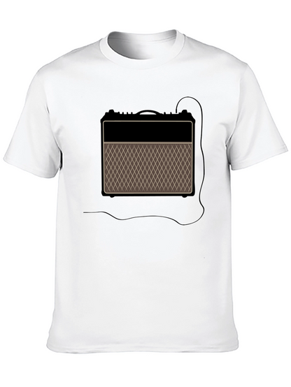 Retro Amp Graphic T-Shirt - Classic Sound Style