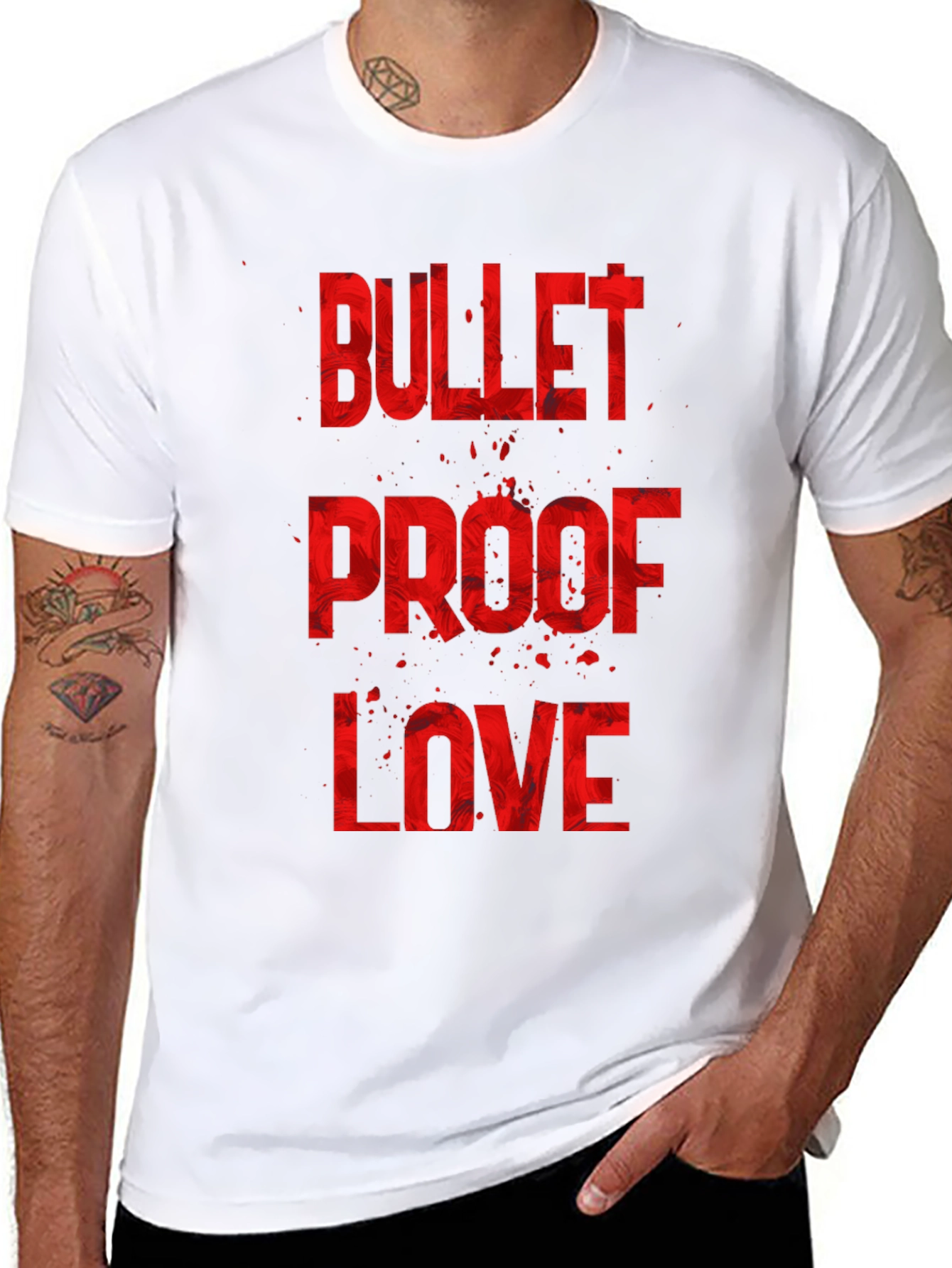 Bulletproof Love Graphic T-Shirt