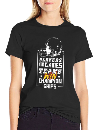 Players Win Games T-Shirt