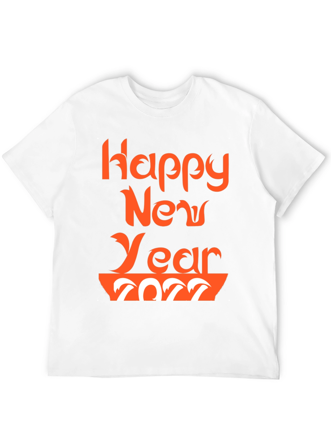 Festive Happy New Year 2022 Graphic Tee