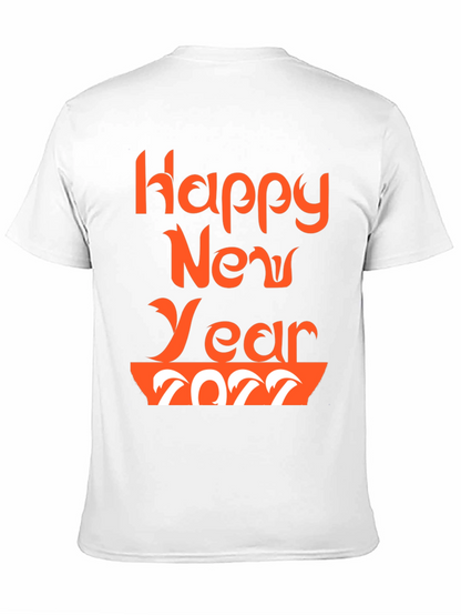 Festive Happy New Year 2022 Graphic Tee