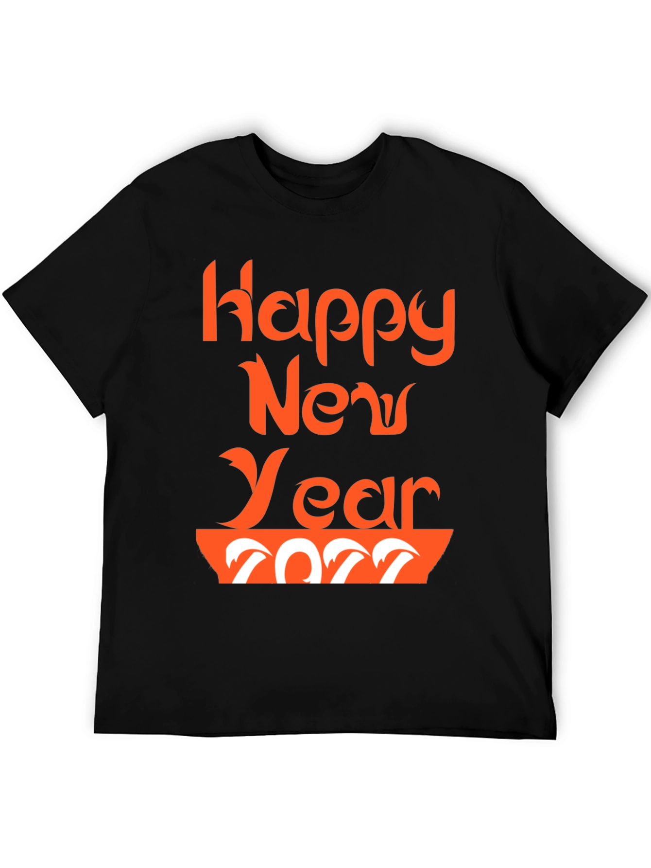 Festive Happy New Year 2022 Graphic Tee