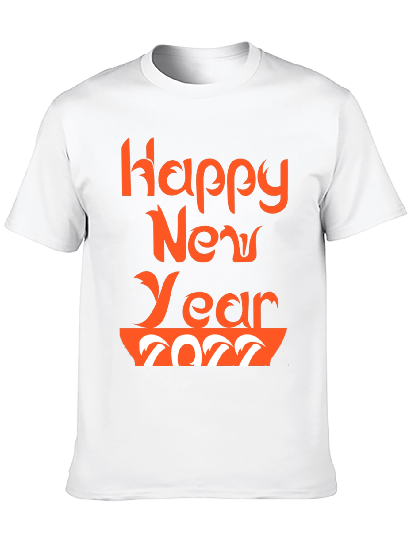 Festive Happy New Year 2022 Graphic Tee