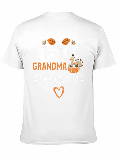 Grandma Turkey Thanksgiving T-Shirt