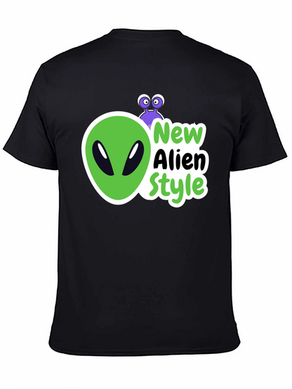 New Alien Style Black T-Shirt