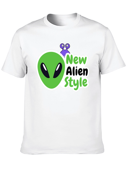 New Alien Style Black T-Shirt