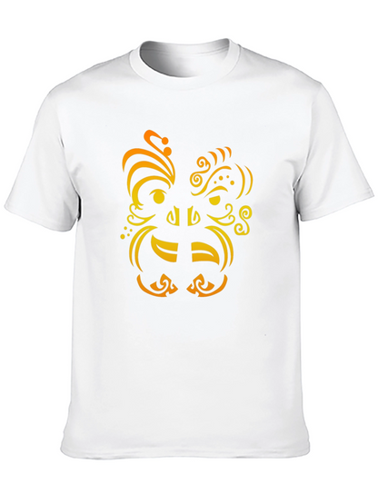 Tribal Art Tee - Unique Graphic Print T-Shirt