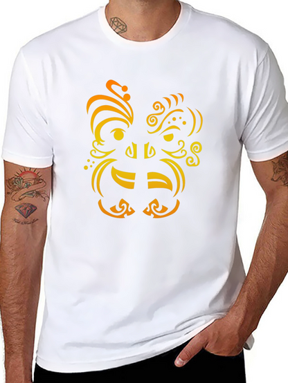 Tribal Art Tee - Unique Graphic Print T-Shirt