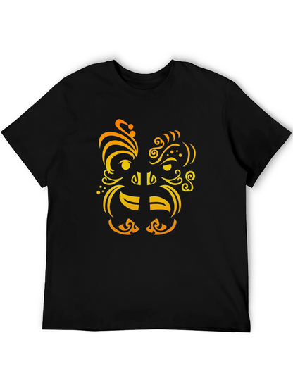 Tribal Art Tee - Unique Graphic Print T-Shirt