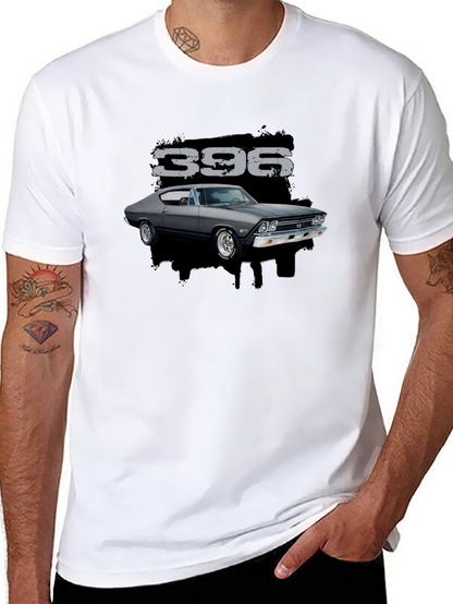 396 Classic Car Graphic T-Shirt