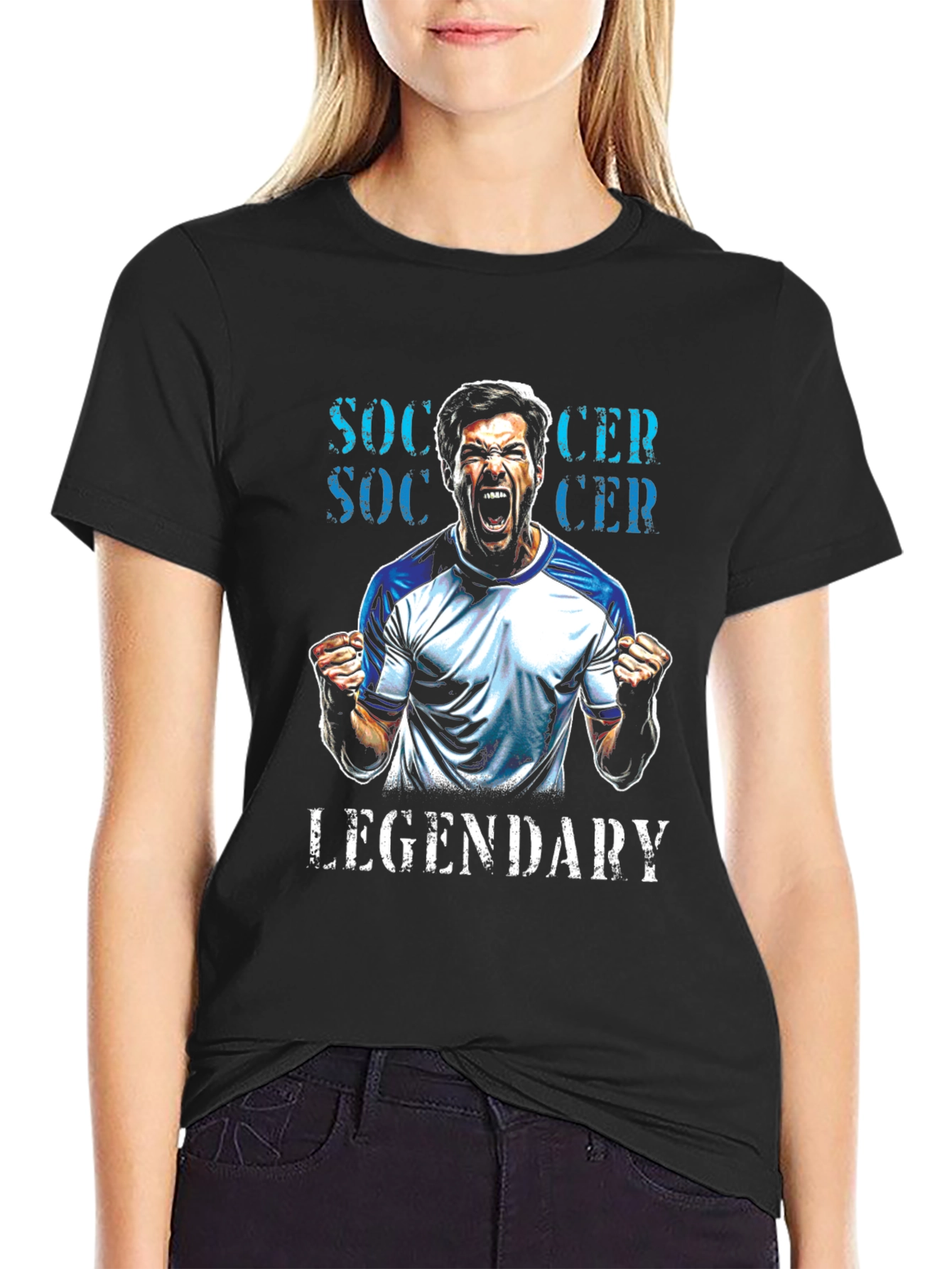 Soccer Legendary Graphic Tee