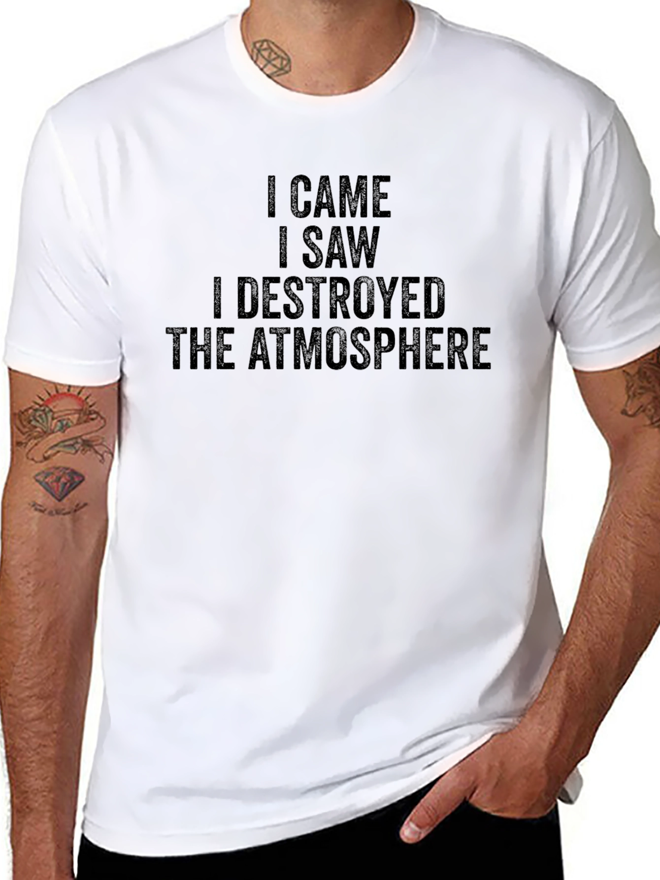 I Came I Saw I Destroyed Atmosphere Tee