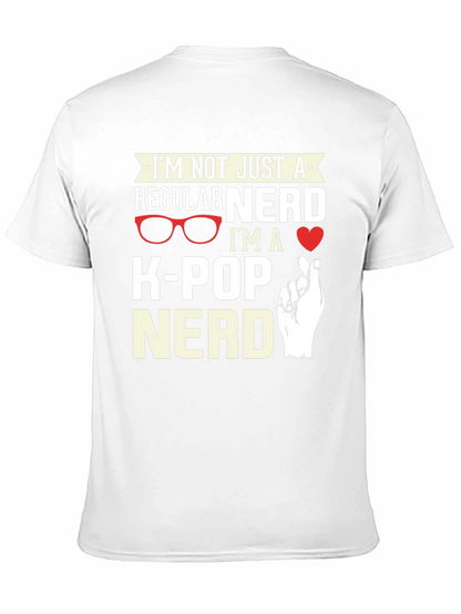 K-Pop Nerd Black T-Shirt
