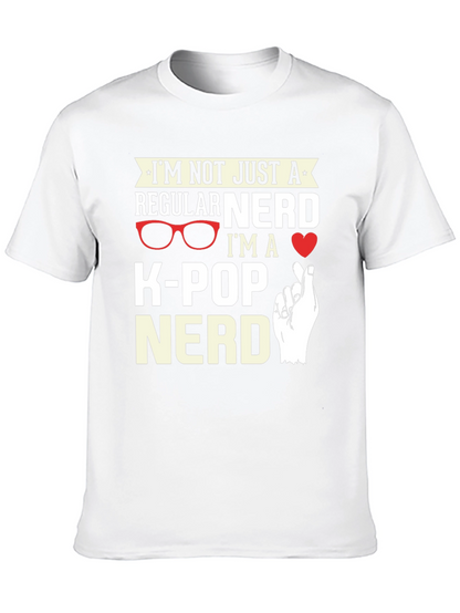 K-Pop Nerd Black T-Shirt