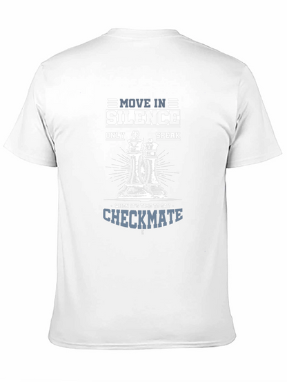 Move in Silence Chess Graphic T-Shirt