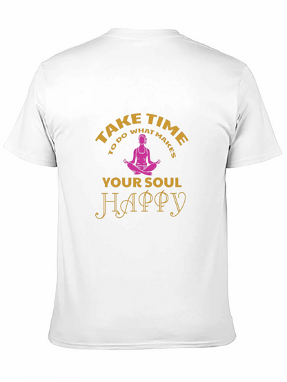 Motivational Take Time Graphic Tee