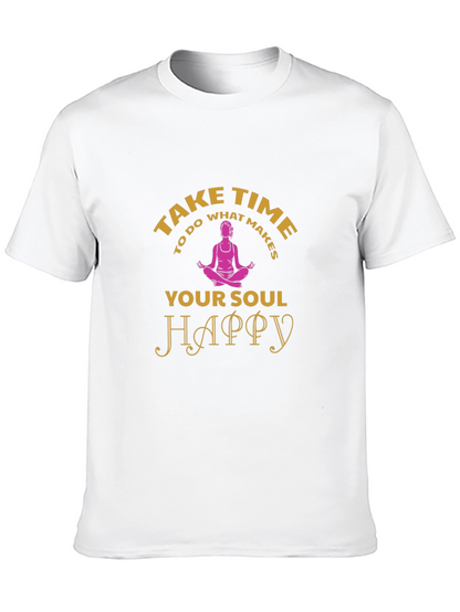 Motivational Take Time Graphic Tee