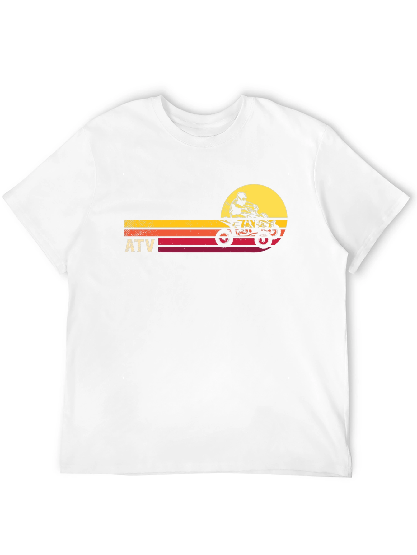ATV Sunset Graphic Tee - Off-Road Adventure Shirt