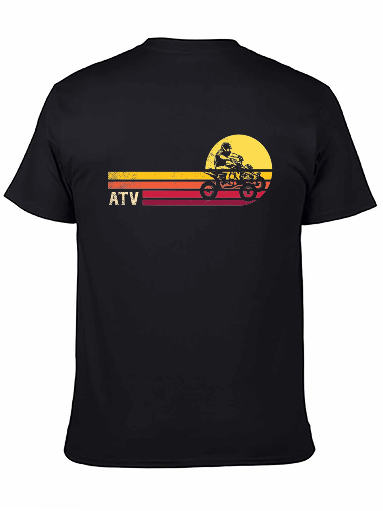 ATV Sunset Graphic Tee - Off-Road Adventure Shirt