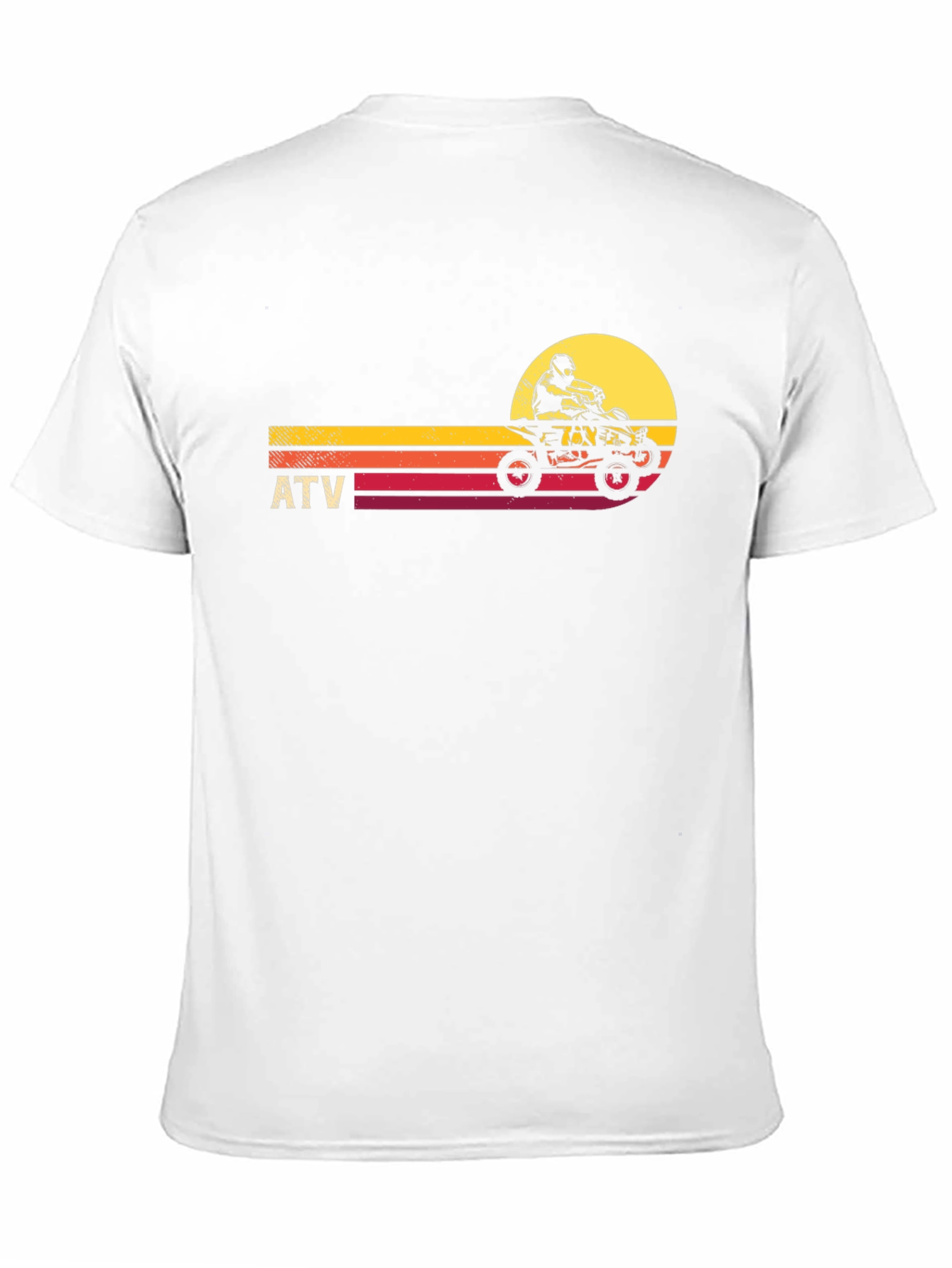 ATV Sunset Graphic Tee - Off-Road Adventure Shirt