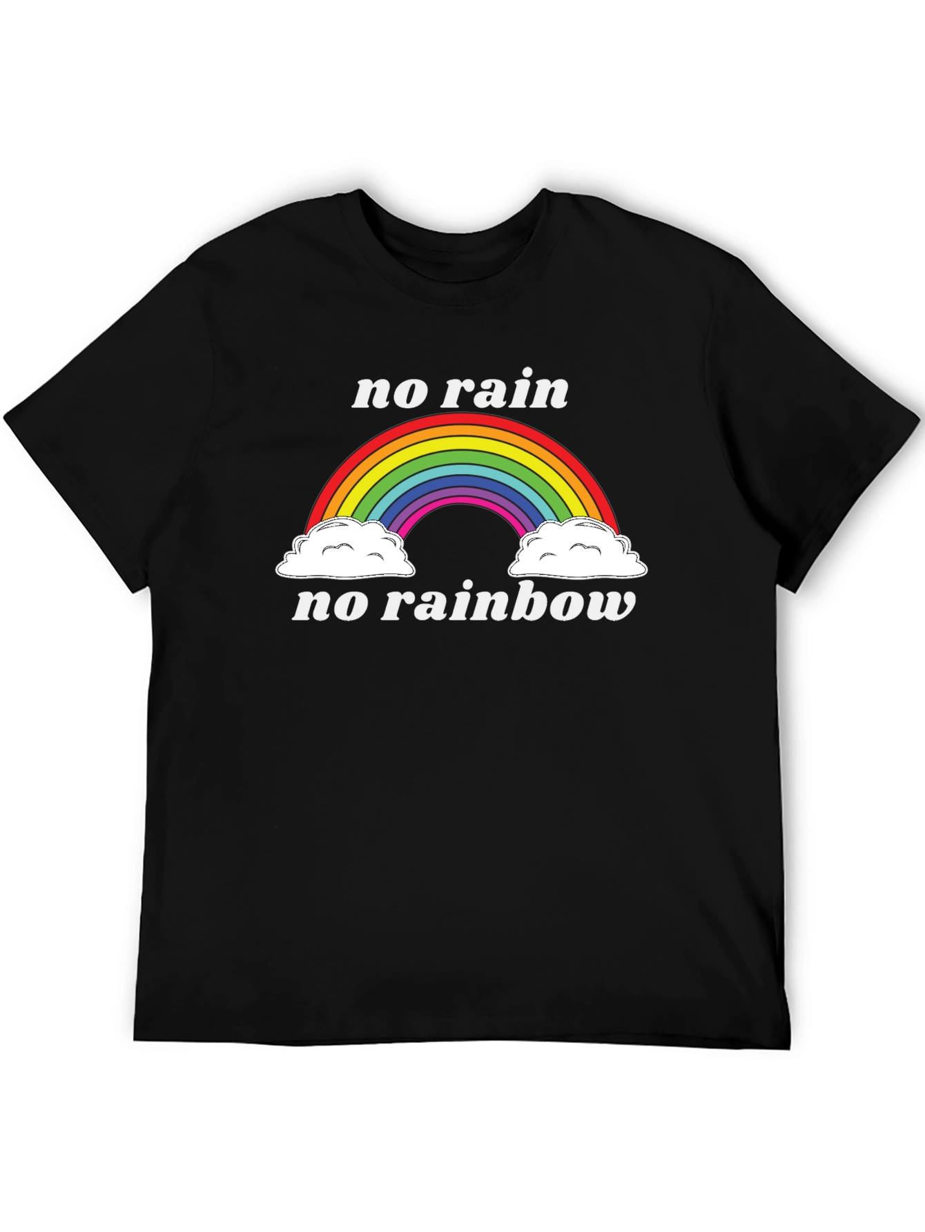 No Rain No Rainbow Graphic Tee - Unisex