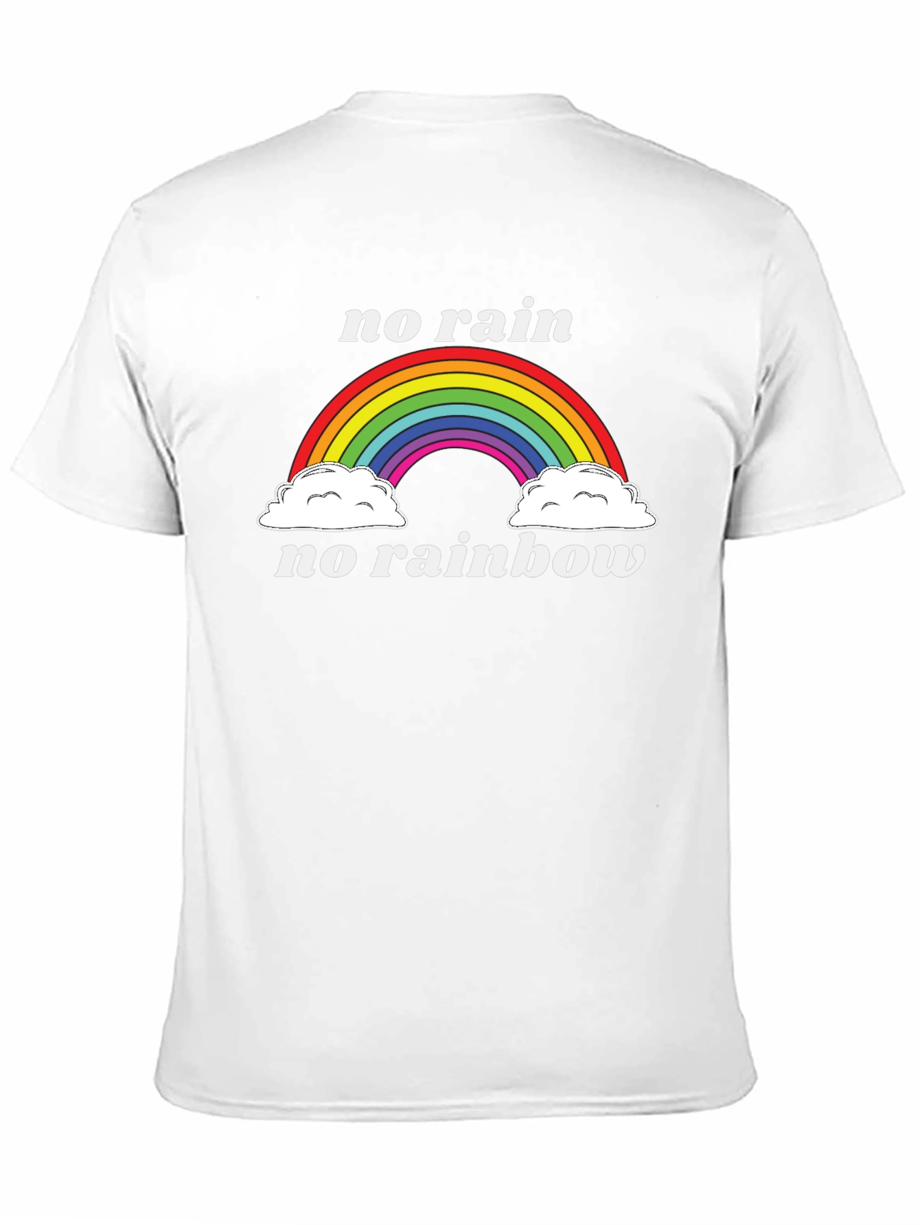 No Rain No Rainbow Graphic Tee - Unisex