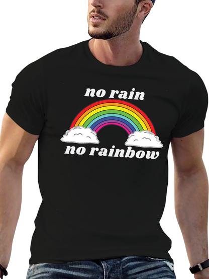 No Rain No Rainbow Graphic Tee - Unisex