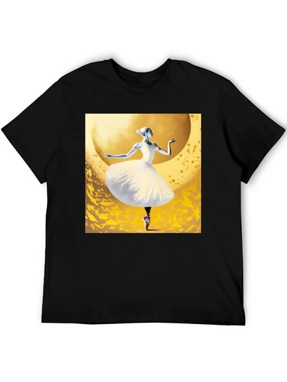 Ballerina Graphic Tee - Unique Dance Design