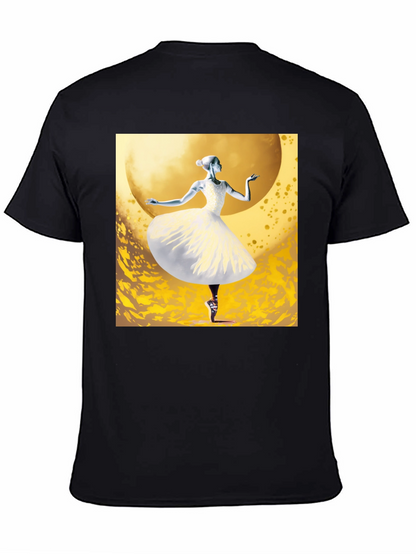Ballerina Graphic Tee - Unique Dance Design