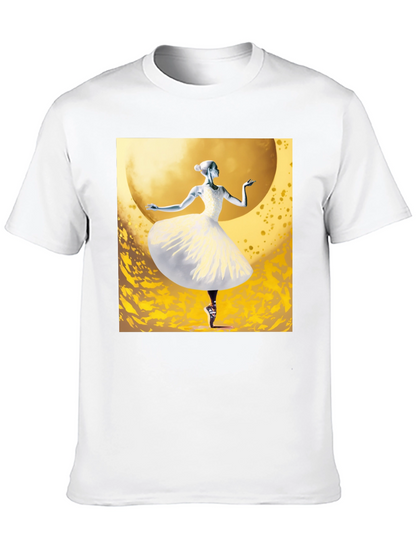 Ballerina Graphic Tee - Unique Dance Design
