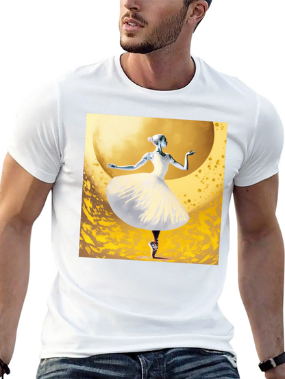 Ballerina Graphic Tee - Unique Dance Design