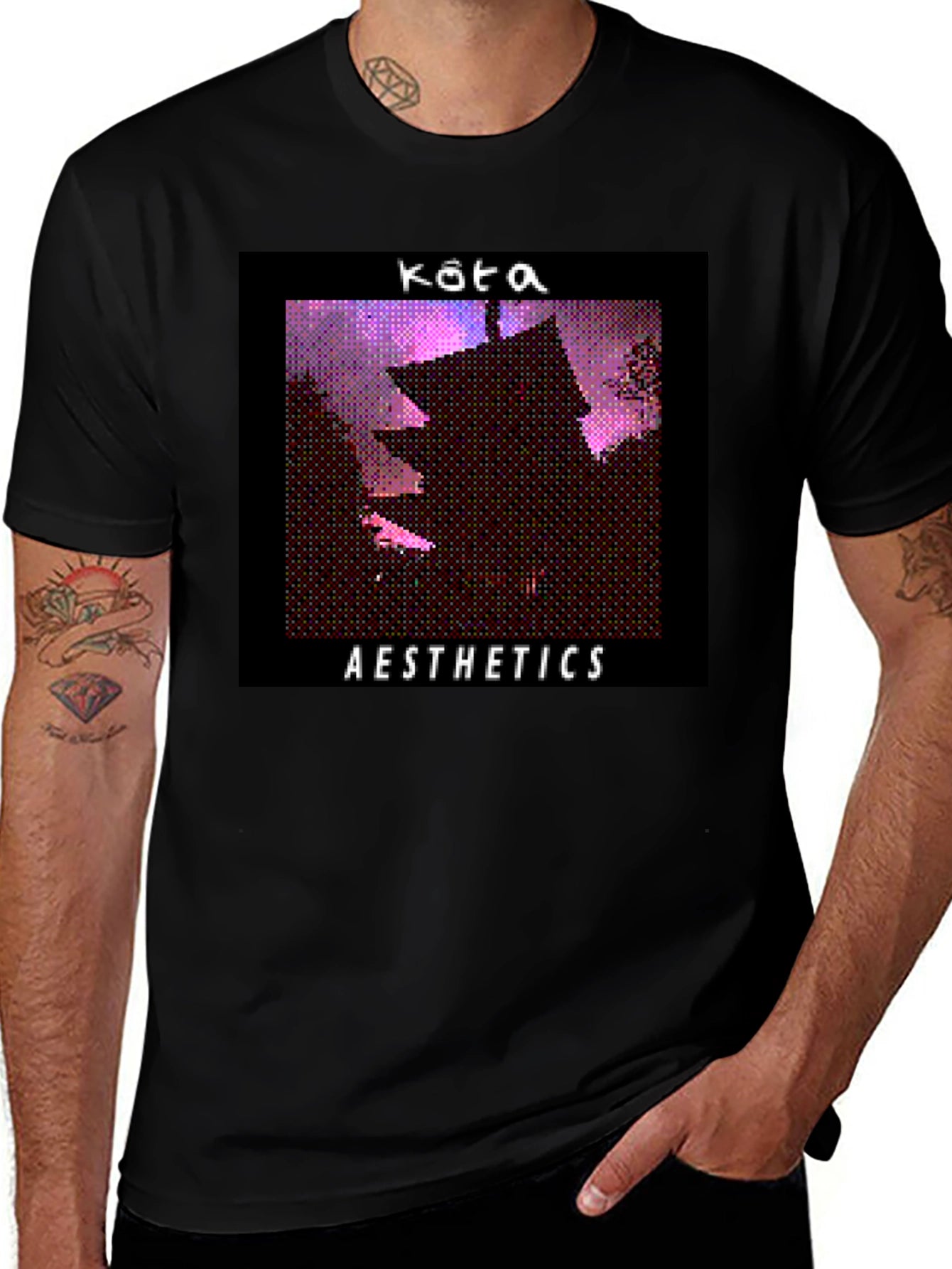 Kota Aesthetics Black T-Shirt