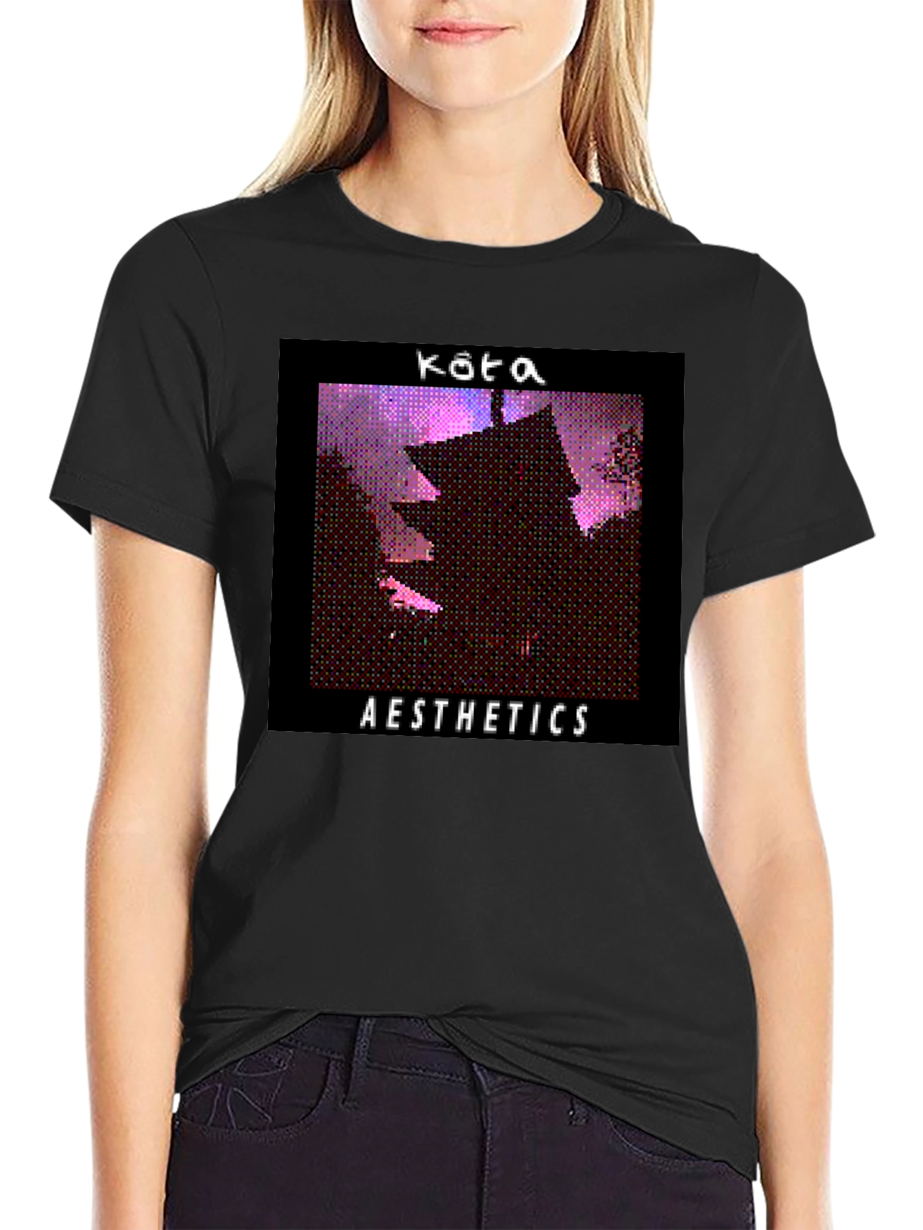 Kota Aesthetics Black T-Shirt