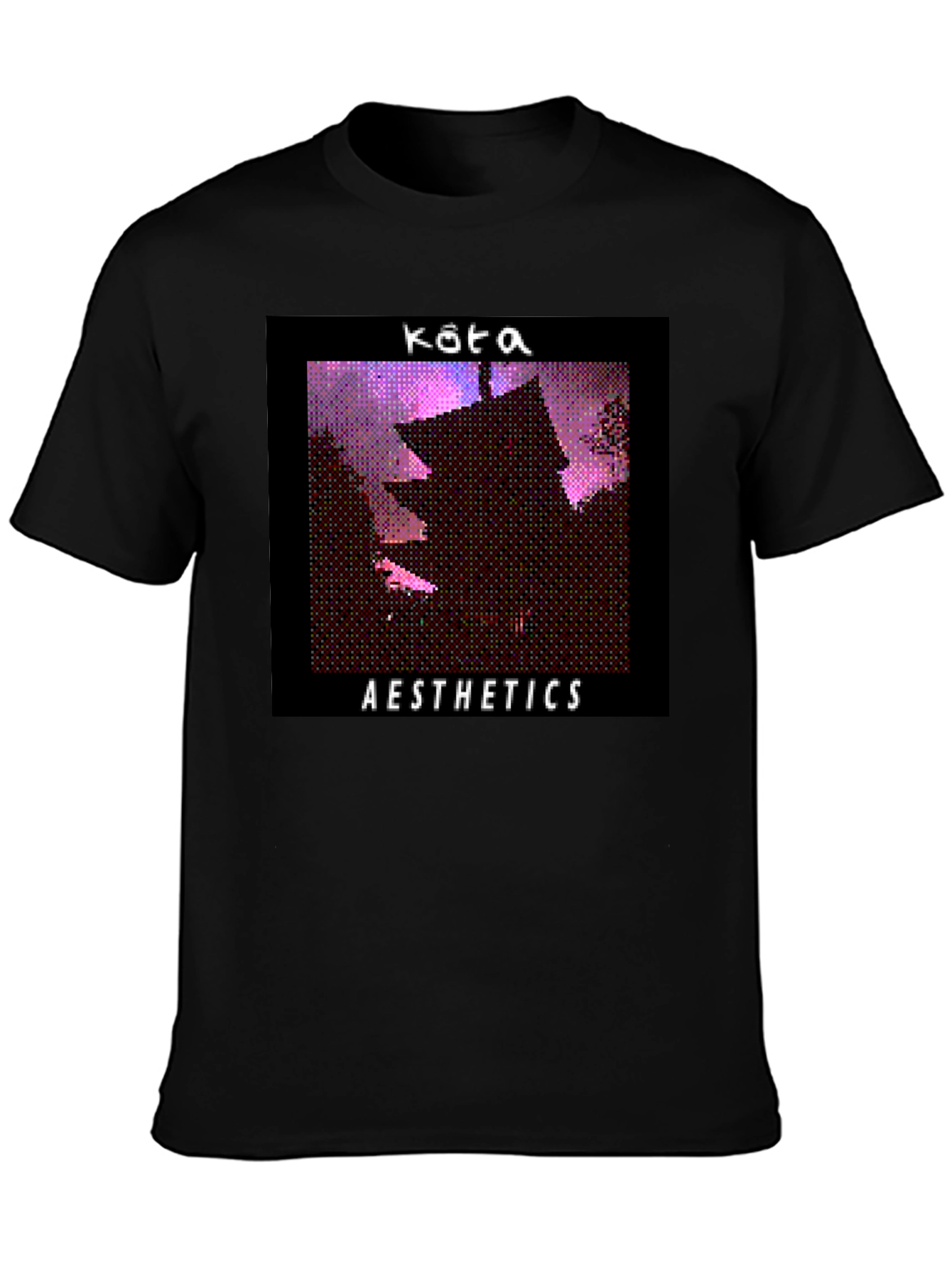 Kota Aesthetics Black T-Shirt