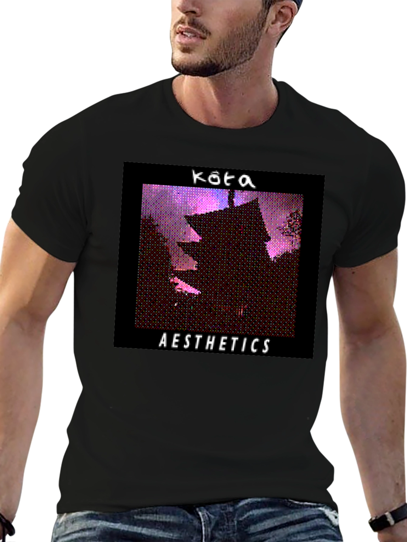 Kota Aesthetics Black T-Shirt