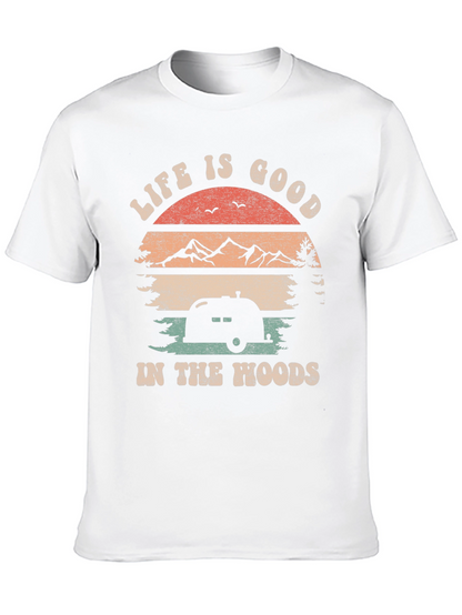 Life is Good Camping T-Shirt